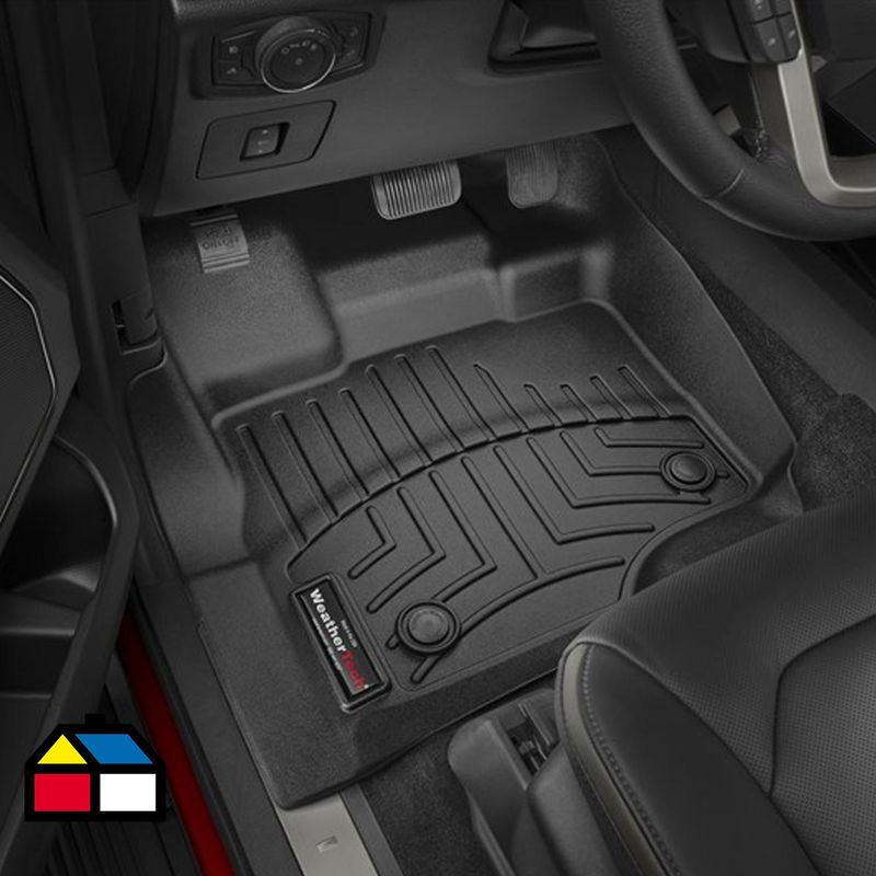 WEATHERTECH - Pisos calce perfecto DEL 2 piezas Chevrolet Silverado 1500 14-18