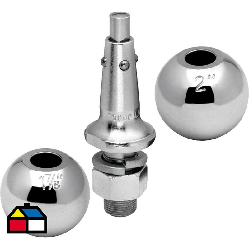 DREWTITE - Bola Enganche Intercambiable 17/8" y 2"