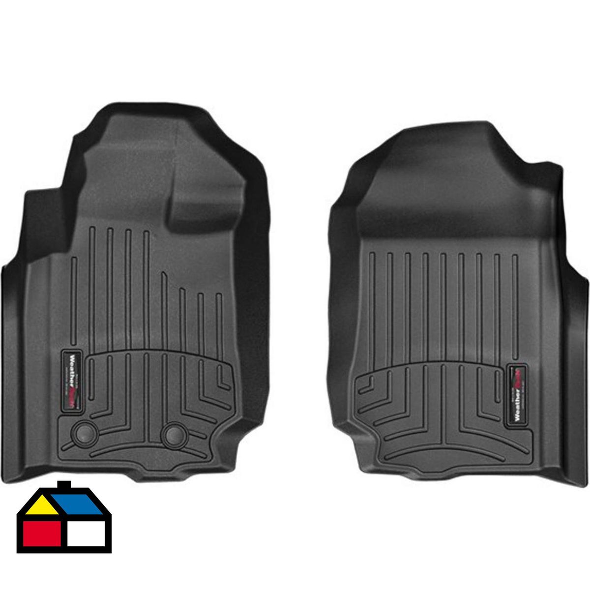 WEATHERTECH - Pisos Weathertech Calce Perfecto Ford Ranger Cabina Doble 2013-2019