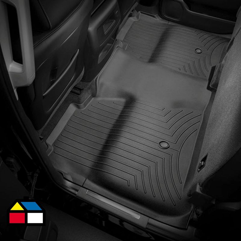 WEATHERTECH - Pisos calce perfecto TRA 1 pieza Chevrolet Silverado 1500 CD 14-18
