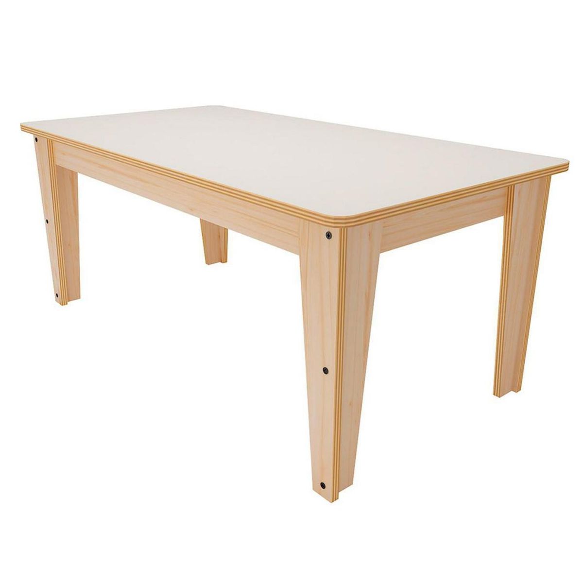 DE PIES A CABEZA - Mesa nórdica madera