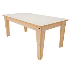DE PIES A CABEZA - Mesa nórdica madera