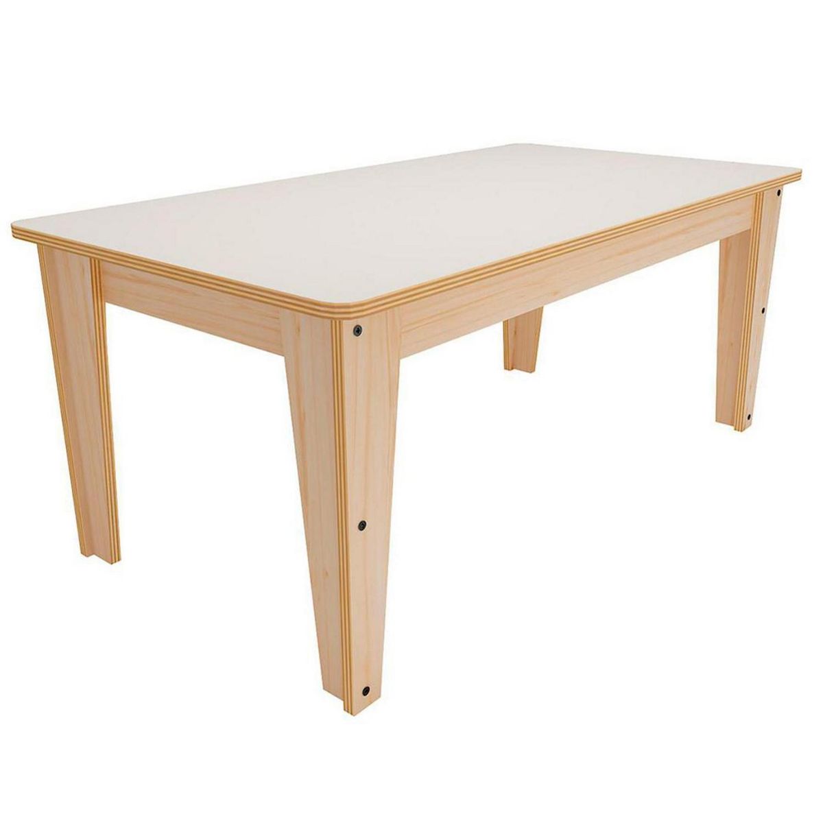 DE PIES A CABEZA - Mesa nórdica madera