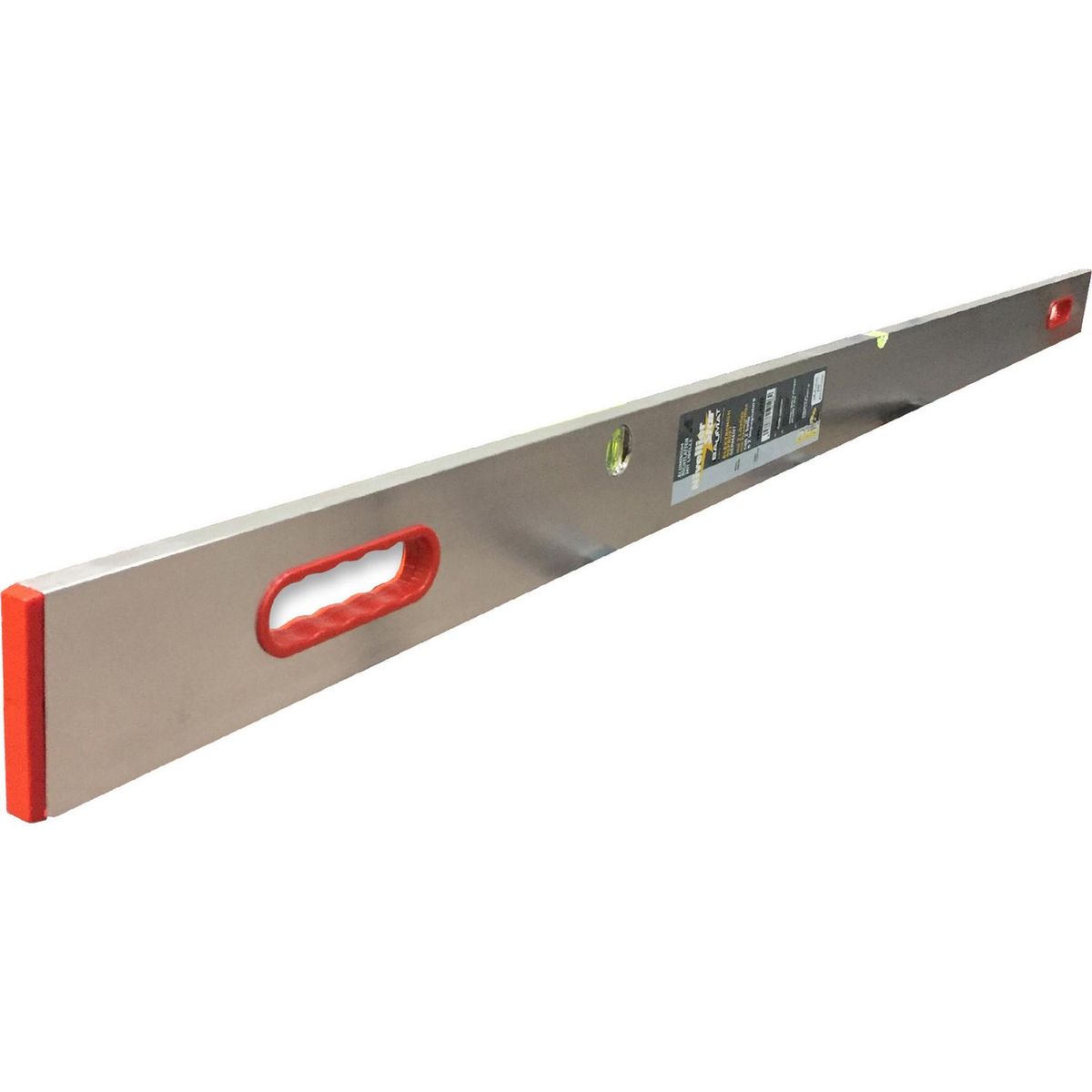 DEPER - Regla Aluminio Con Burbuja De Nivel Y Empuñadura