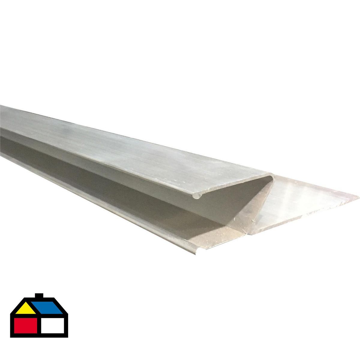 DEPER - Regla Aluminio Perfil H Abierto 2 M