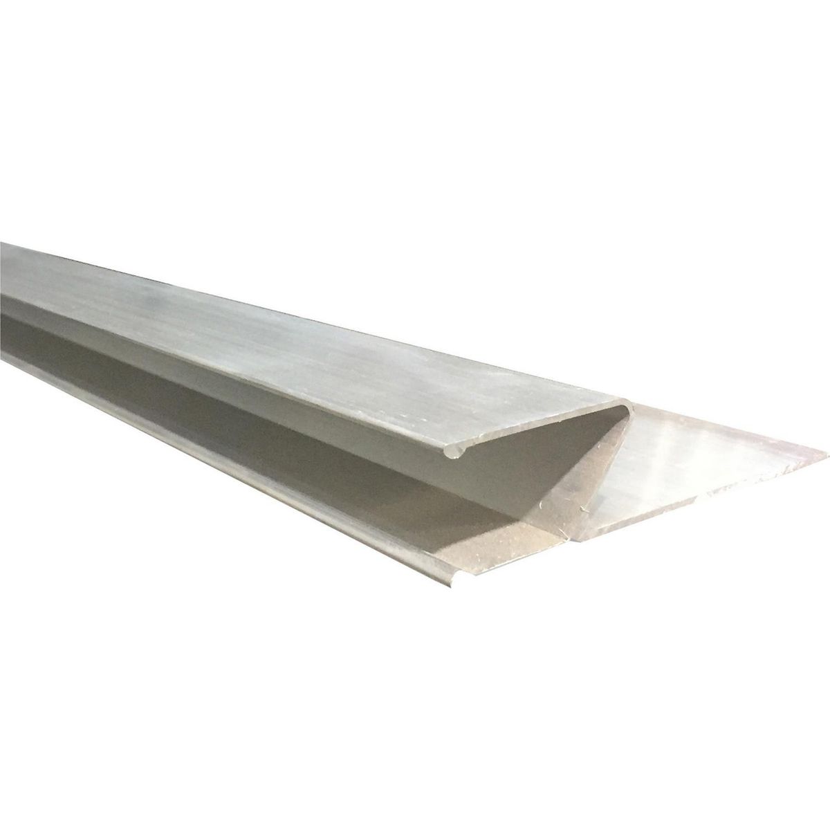 DEPER - Regla Aluminio Perfil H Abierto 2 M