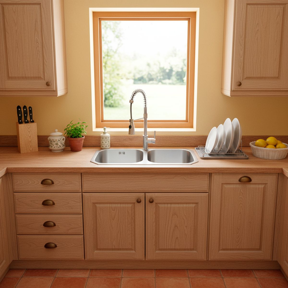 FDV - Kit Pio Square + lavaplato 2 cubetas