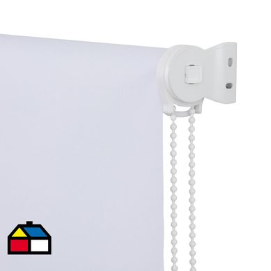 Cortina roller black out 150x250 cm Blanco