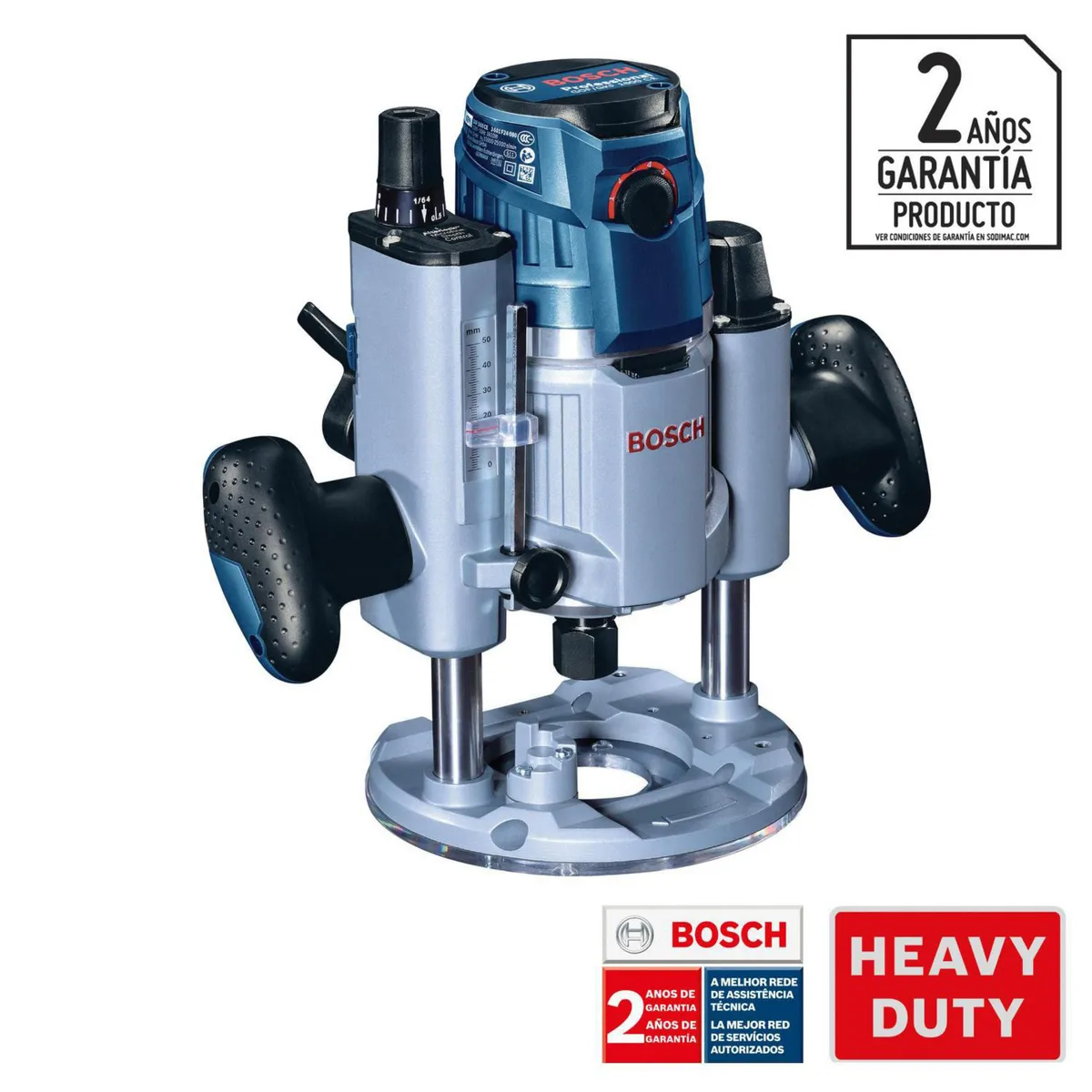 BOSCH - Fresadora eléctrica 1600W