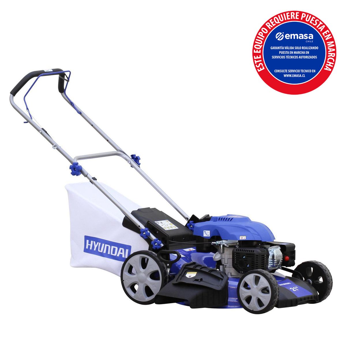 HYUNDAI - Cortadora Pasto a Gasolina 21" 6,5 Hp 173 cc