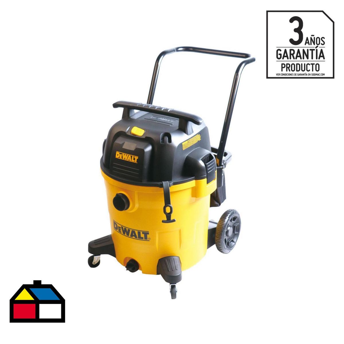 DEWALT - Aspiradora Seco Húmedo de Tambor 1100 W 60 Litros DWV116-B2C