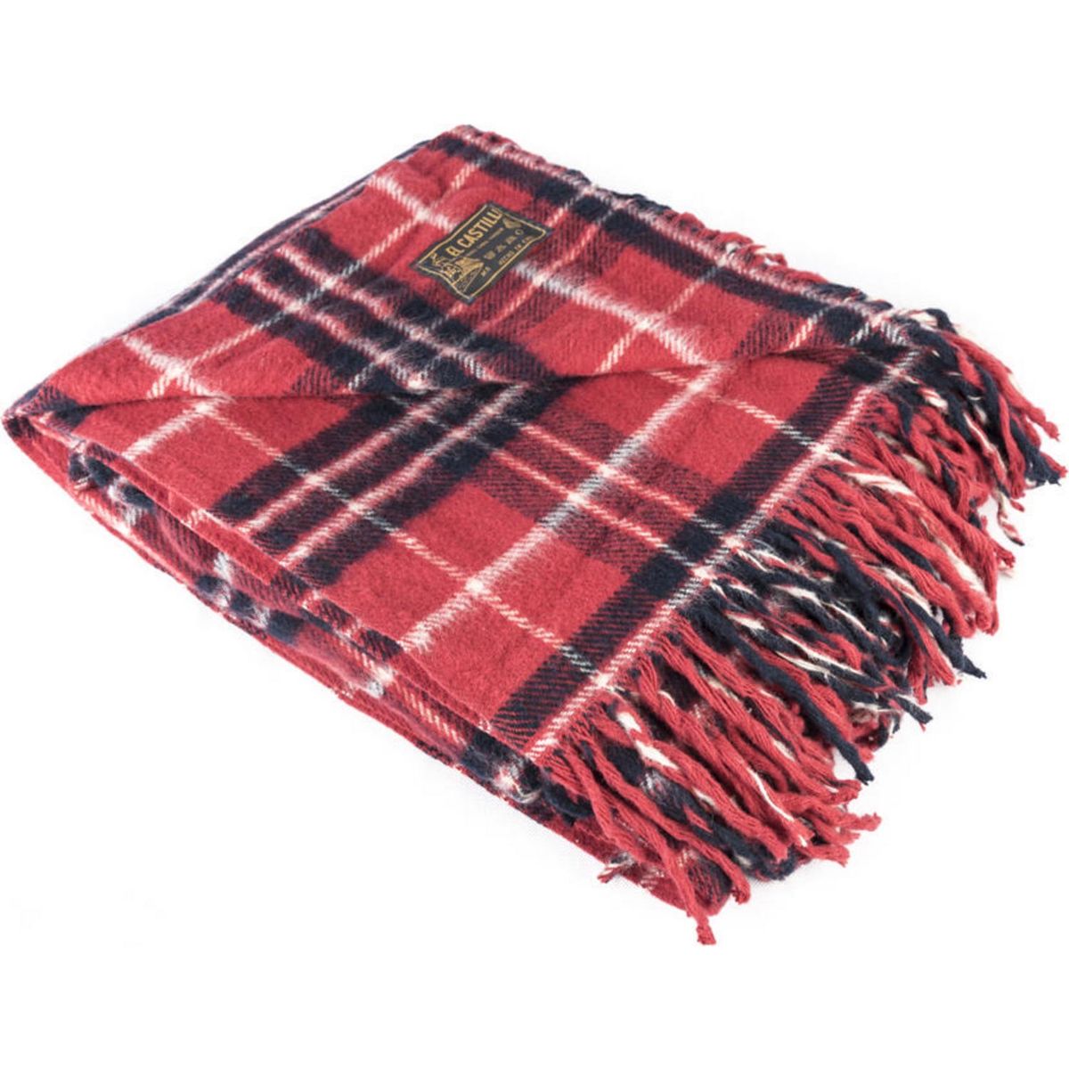 EL CASTILLO - Chalón pura Lana Especial Rojo/Negro