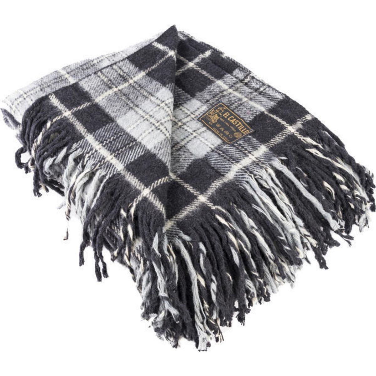 EL CASTILLO - Chalón pura Lana Especial Negro/Gris