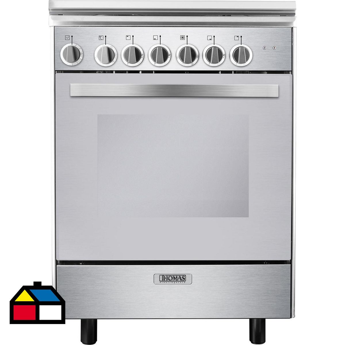 THOMAS - Cocina a Gas 4 Platos Espejado MILANO I