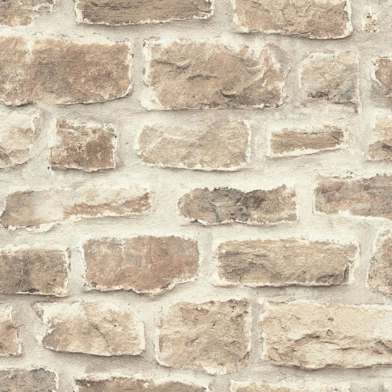RASCH - Papel Mural Ladrillo 5 m2