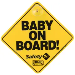 SAFETY 1ST - Letrero baby on board