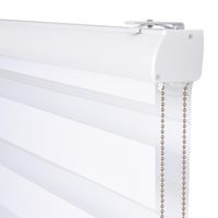 Cortina Roller Dúo Poliéster Blanco