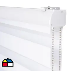 METALHSA - Cortina Roller Duo Blanco