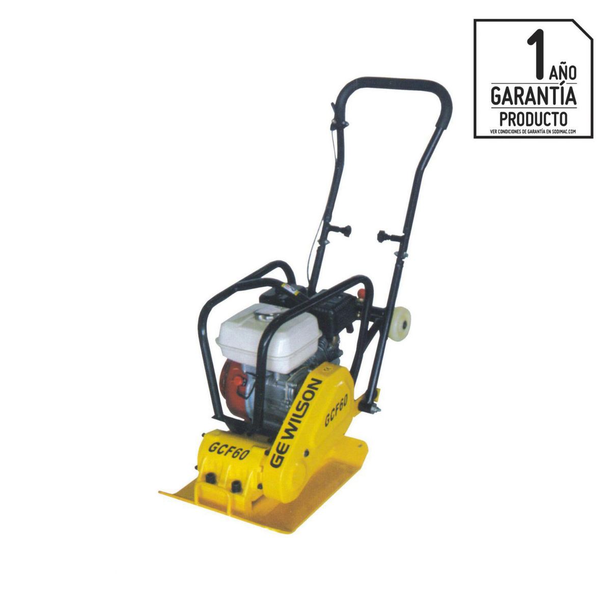 GEWILSON - Placa compactadora 5 hp 12 kn motor robin