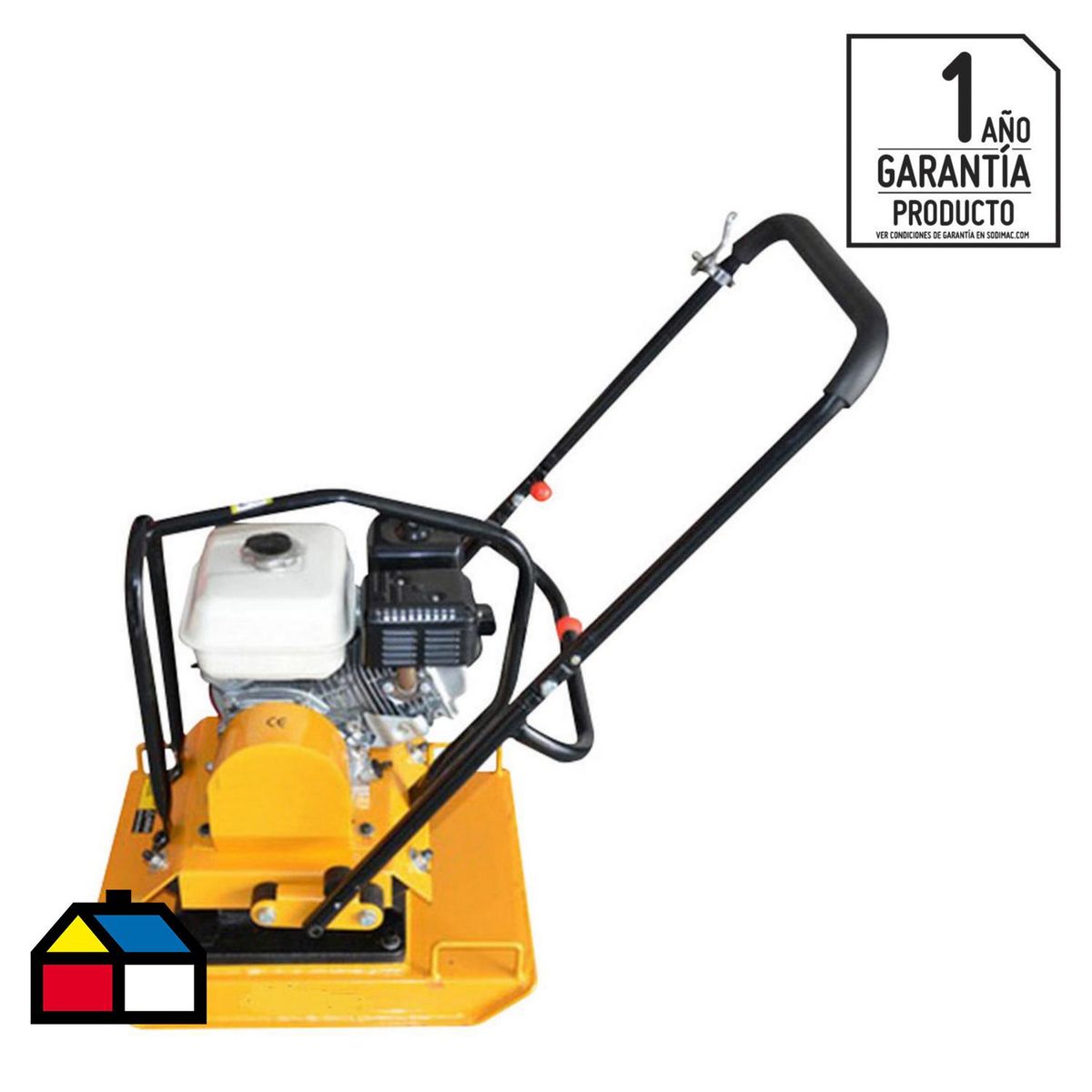 GEWILSON - Placa compactadora 5.5 hp 15 kn motor robin