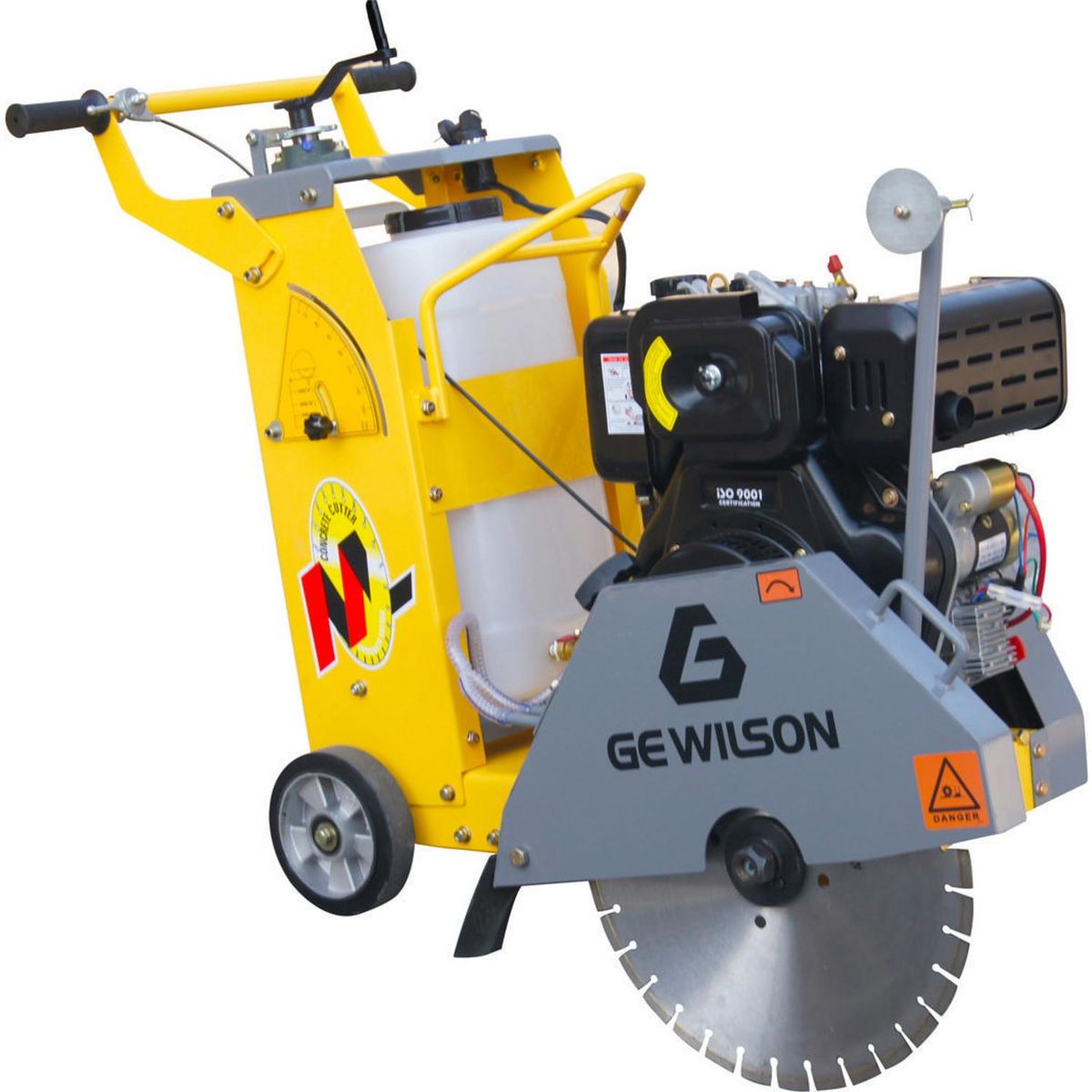 GEWILSON - Cortadora pavimento diesel 10 hp 16-20"