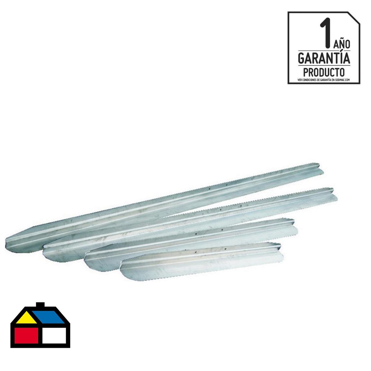 GEWILSON - Hoja de aluminio para regla 2.4 m