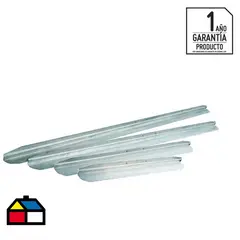 GEWILSON - Hoja de aluminio para regla 2.4 m