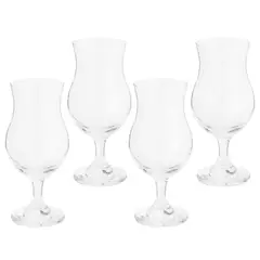 CRISTAR - Set 4 copas cerveceras vidrio