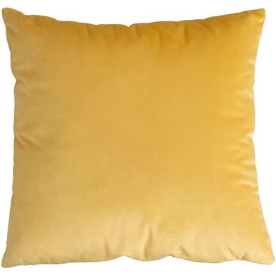 Cojn velvet 40x40 cm mostaza