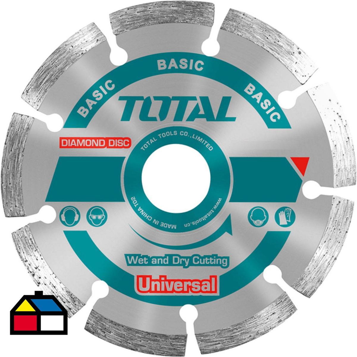 TOTAL - Disco Diamantado 9"
