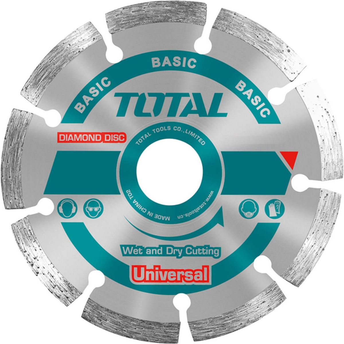 TOTAL - Disco Diamantado 9"