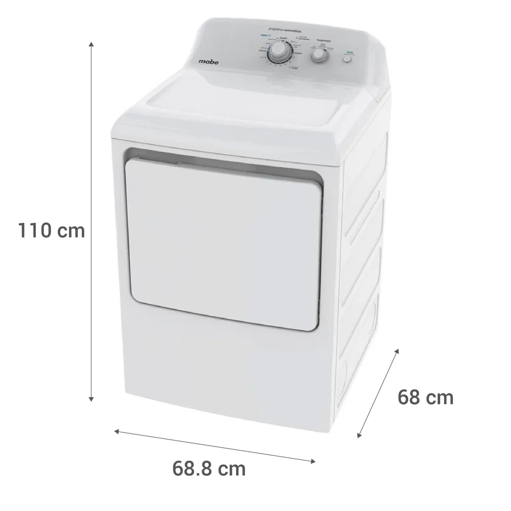 Mabe SMG26N5MNBCL 20 kg Blanco, foto 7