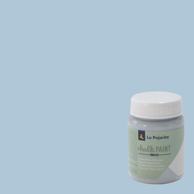 Pintura acabado tiza 75 ml azul cristal