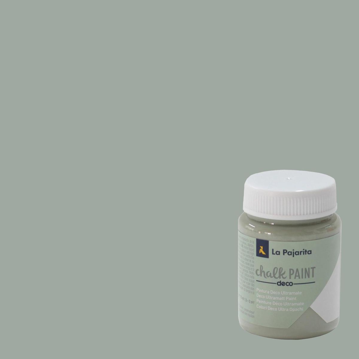 LA PAJARITA - Pintura Acabado Tiza Gris Kioto 0.075 l