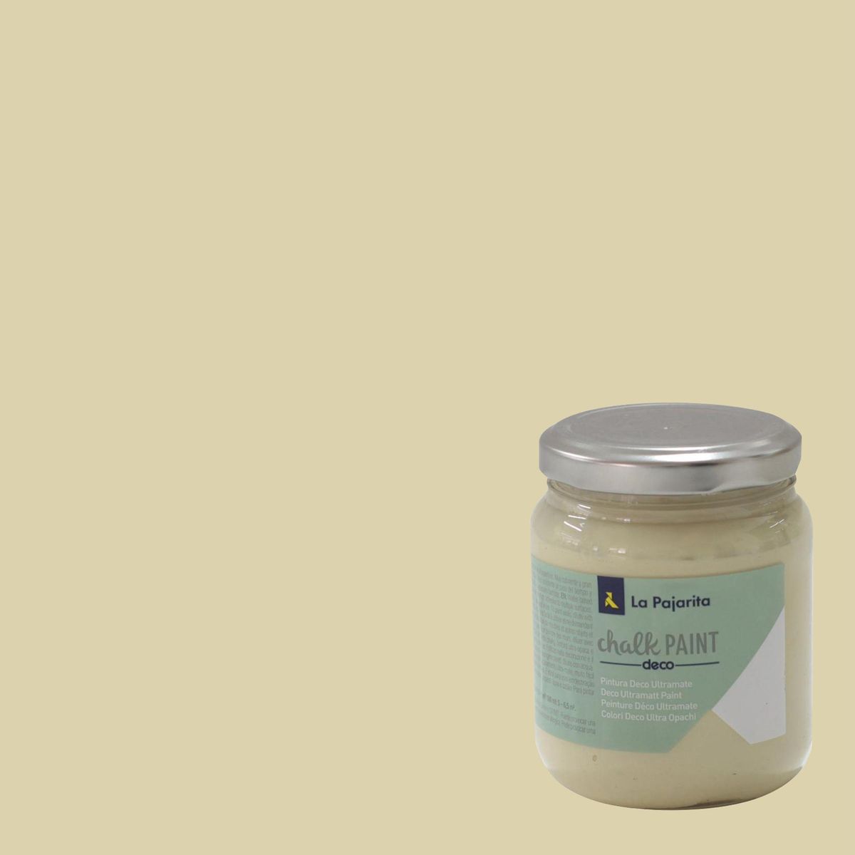 LA PAJARITA - Pintura Acabado Tiza Verde Dulce lima 175 ml