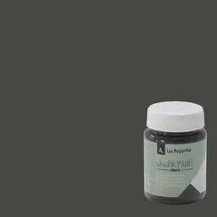 LA PAJARITA - Pintura Acabado Tiza Negro Casi Negro 75 ml