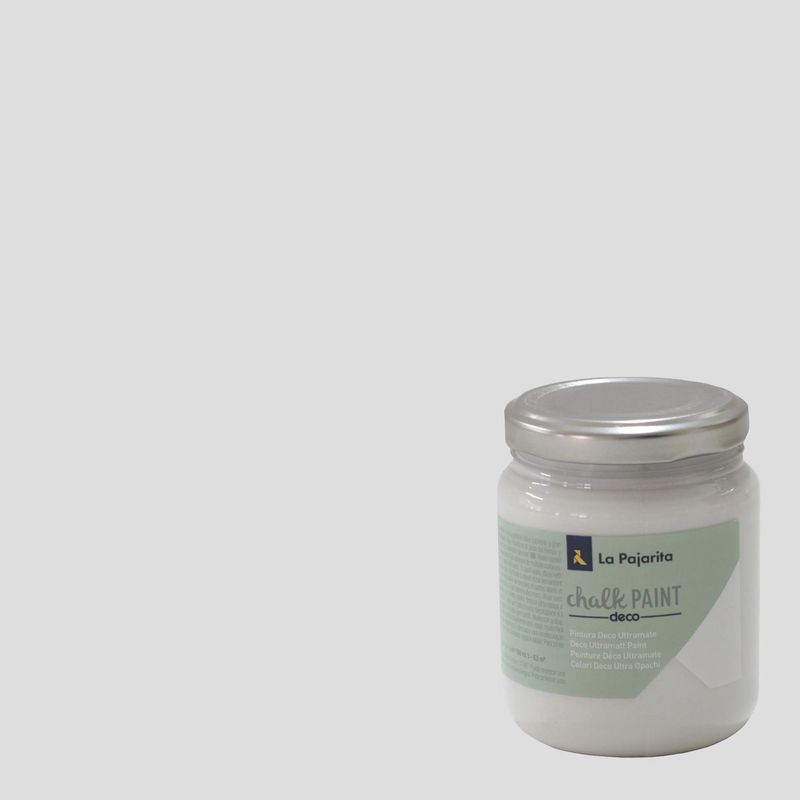 LA PAJARITA - Pintura Acabado Tiza Blanco Sal de Ibiza 175 ml