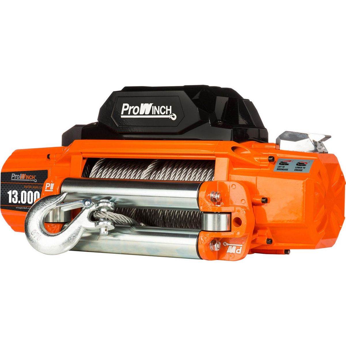Winche Eléctrico Prowinch 13000 Lb / 5900 Kg Cable 12v, marca PROWINCH - Foto 2