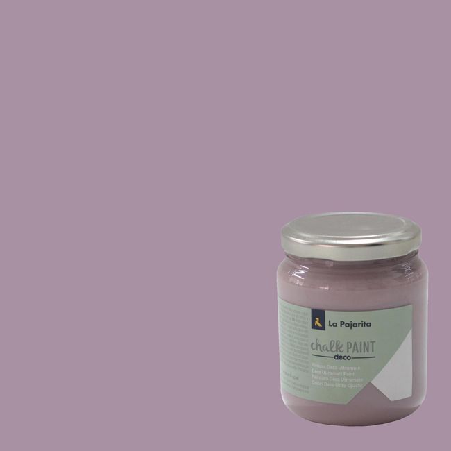 LA PAJARITA - Pintura Acabado Tiza Morado Malva 175 ml
