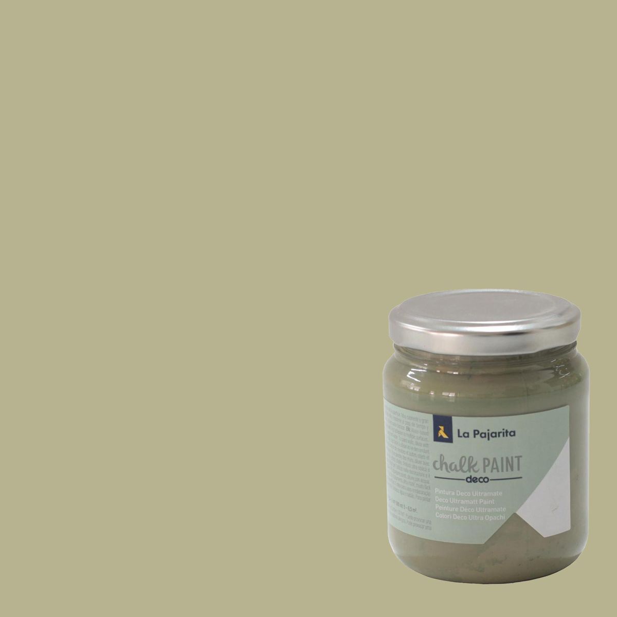 LA PAJARITA - Pintura Acabado Tiza Verde Agave 0.175 l