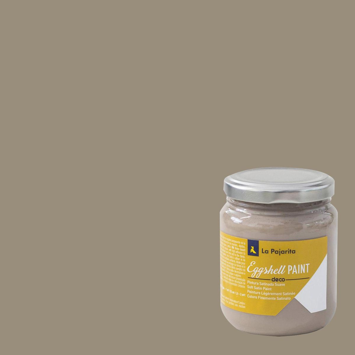 LA PAJARITA - Pintura Acrílica Gris Elephant 0.175 l