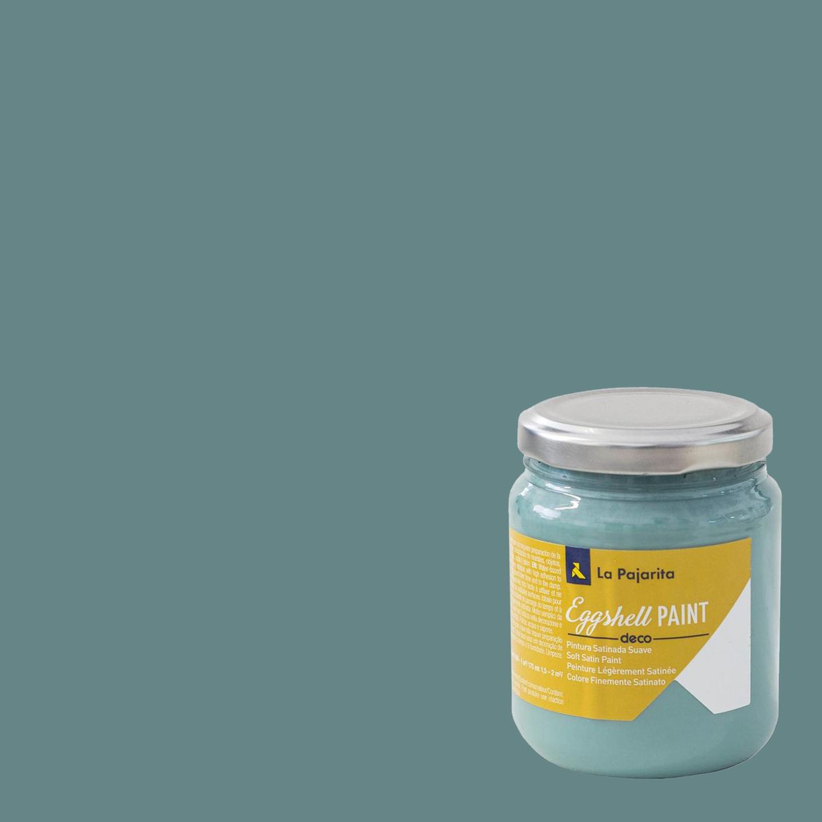 LA PAJARITA - Pintura Acrílica Verde Eucalyptus 0.175 l