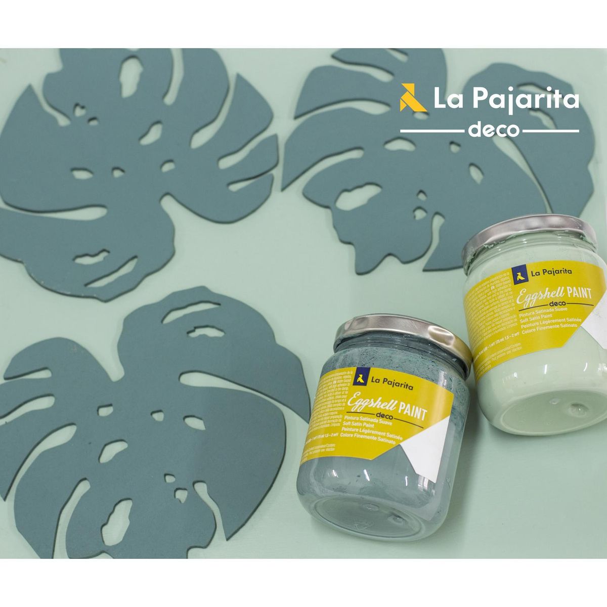 LA PAJARITA - Pintura Acrílica Verde Eucalyptus 0.175 l