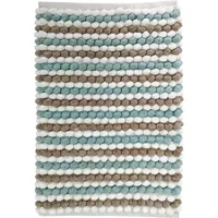 Piso baño algodón 40x60 cm aqua