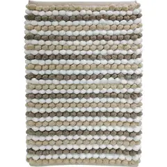 JUST HOME COLLECTION - Piso baño algodón 40x60 cm ivory