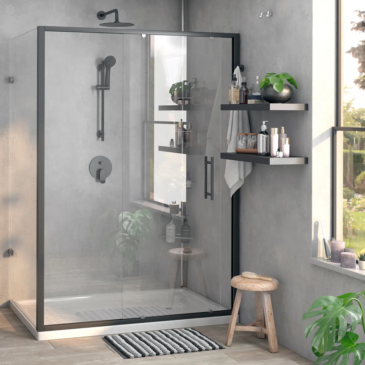 JUST HOME COLLECTION - Piso Baño Algodón 40x60 cm