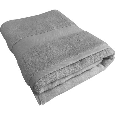 Imagen 2 del producto Toalla Baño 600 gr Algodón 70x140 cm Gris