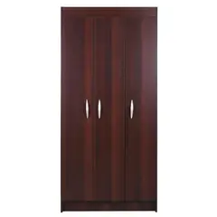 CIC - Clóset Pasco 3 Puerta(s) 2 Repisa(s) 79xx38 cm Chocolate