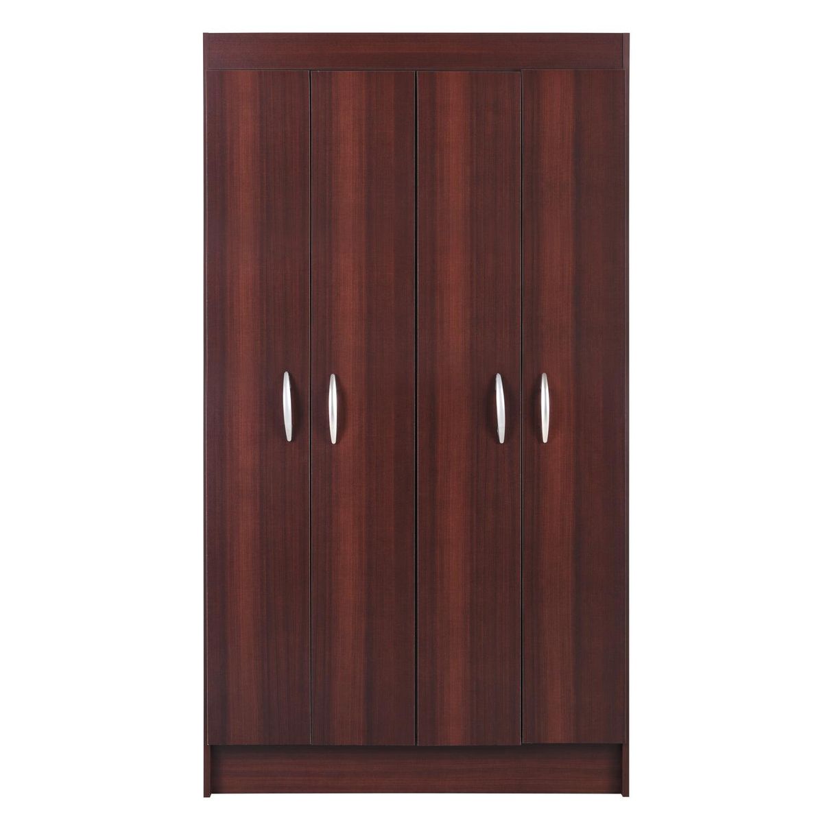 CIC - Clóset Bagua 4 Puerta(s) 2 Repisa(s) 95xx38 cm Chocolate