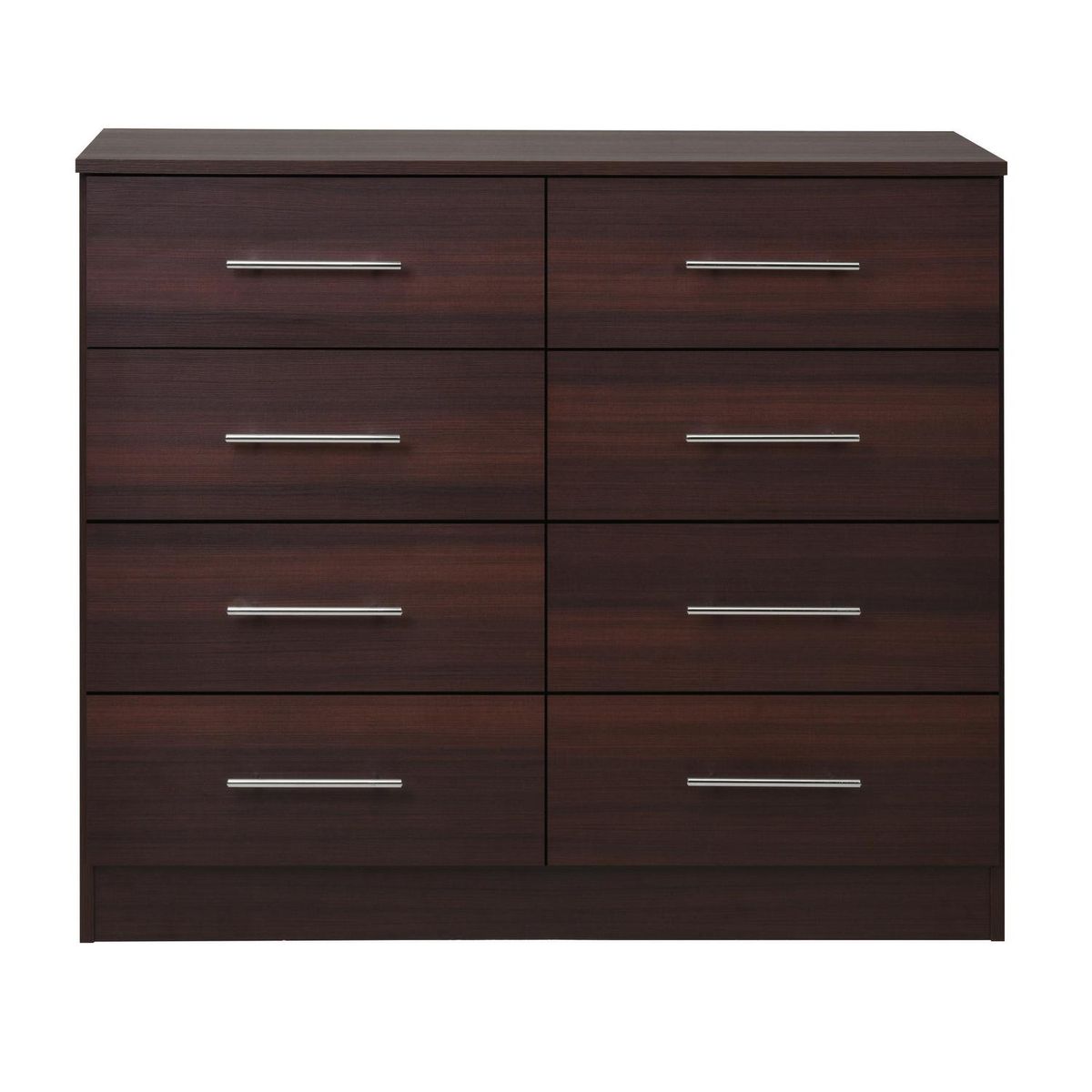 CIC - Cómoda 8 Cajón(es) Polux 100x85x45 cm Chocolate